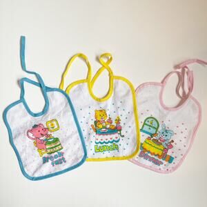 Vintage Tuti Fruiti Bib Set